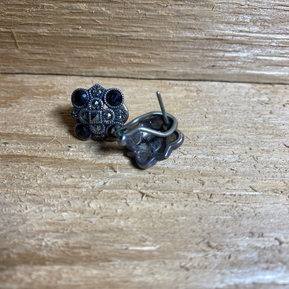 Vintage Judith Jack SS Earrings - Picture 2 of 2